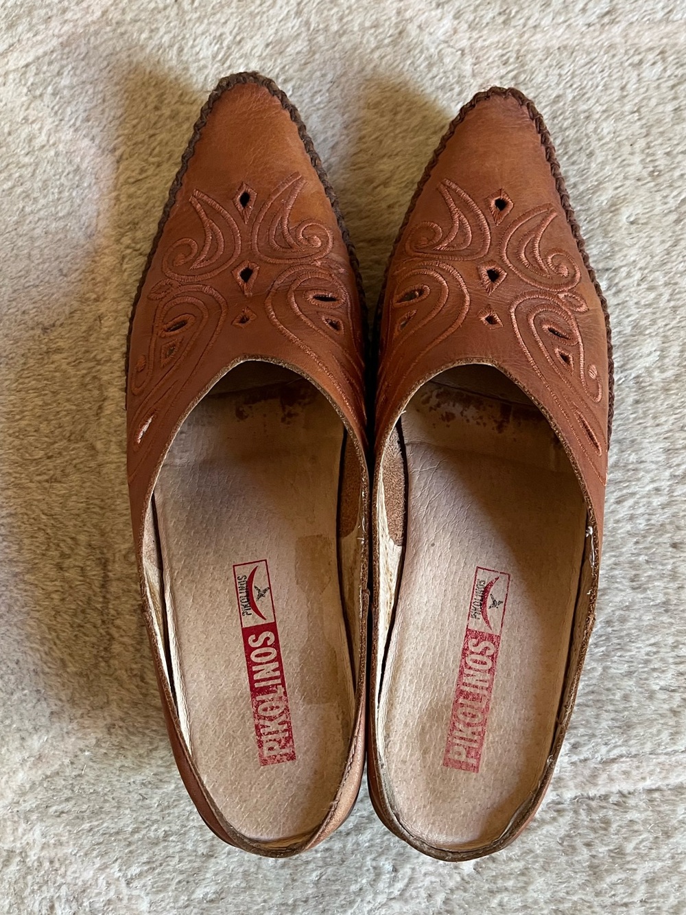 Pikolinos Leather Mules